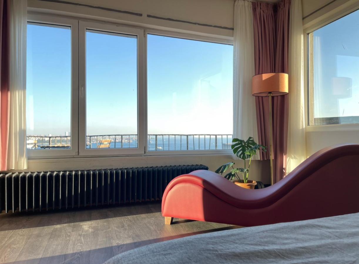 Art Loft , 270* Full Sea View In Cihangir Διαμέρισμα Κωνσταντινούπολη Εξωτερικό φωτογραφία