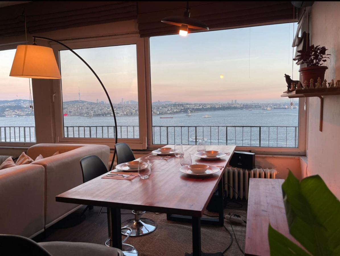 Art Loft , 270* Full Sea View In Cihangir Διαμέρισμα Κωνσταντινούπολη Εξωτερικό φωτογραφία