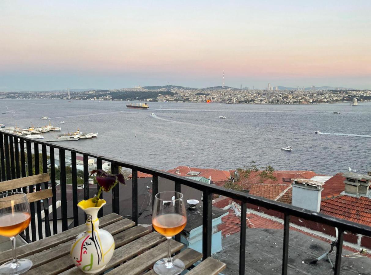 Art Loft , 270* Full Sea View In Cihangir Διαμέρισμα Κωνσταντινούπολη Εξωτερικό φωτογραφία